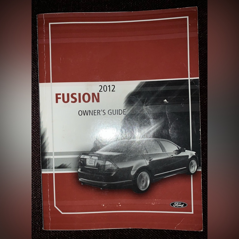 2012 Ford Fusion owners manual $8 OBO